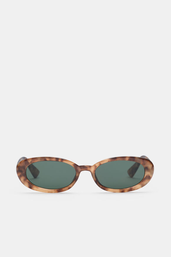 Sadie Oval Sunglasses  Caramel Tort  hi-res