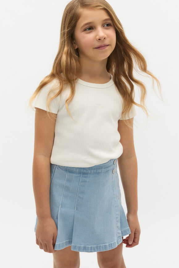 Core Logo Rib Tee  Canvas  hi-res