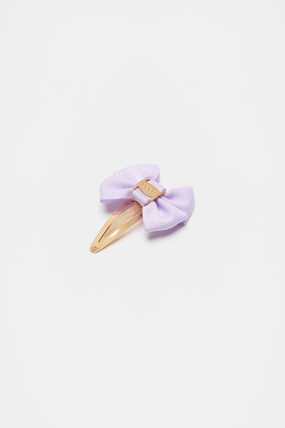 Heritage Grosgrain Bow Snap  Lavender