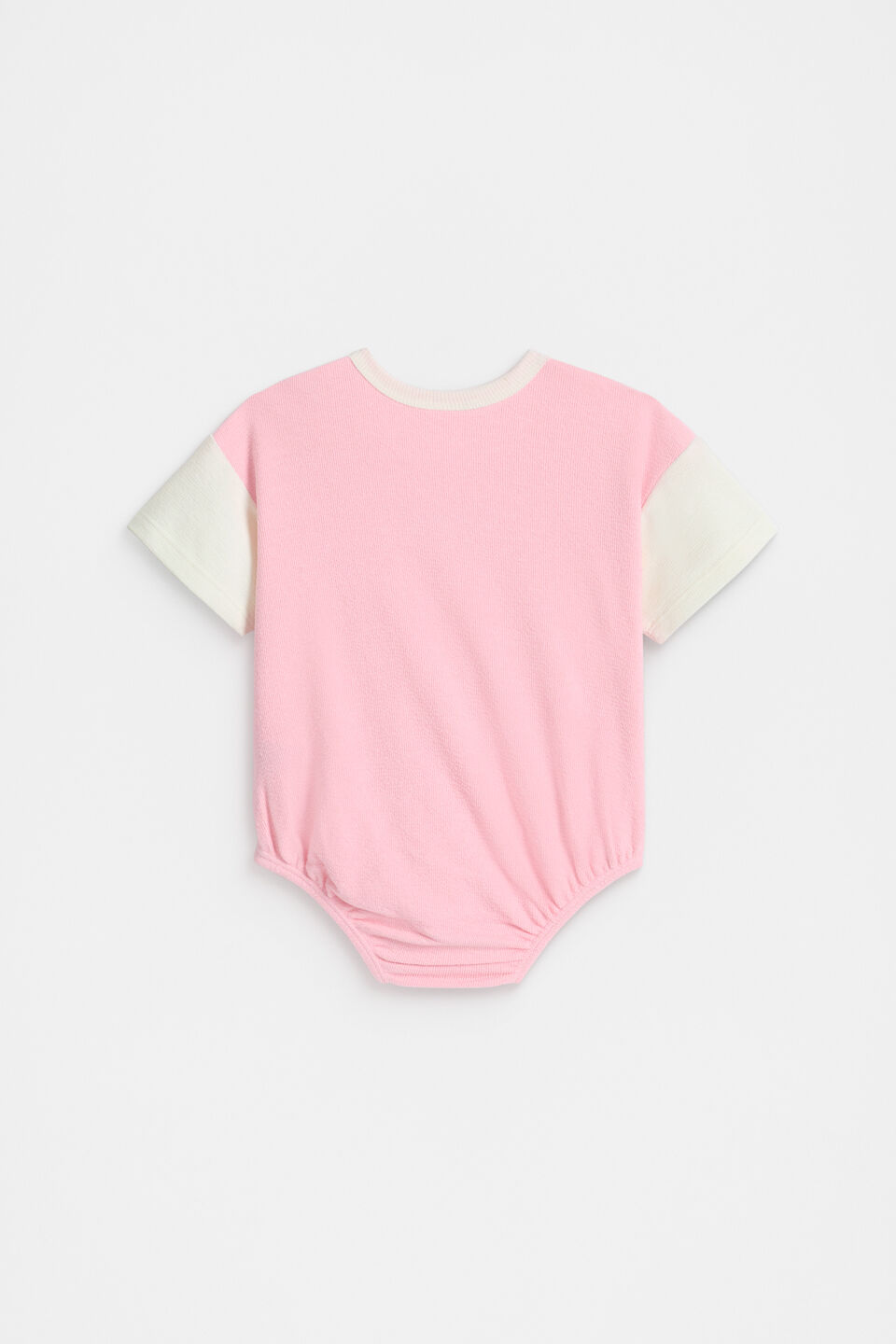 Logo Oversized Bodysuit  Bubblegum