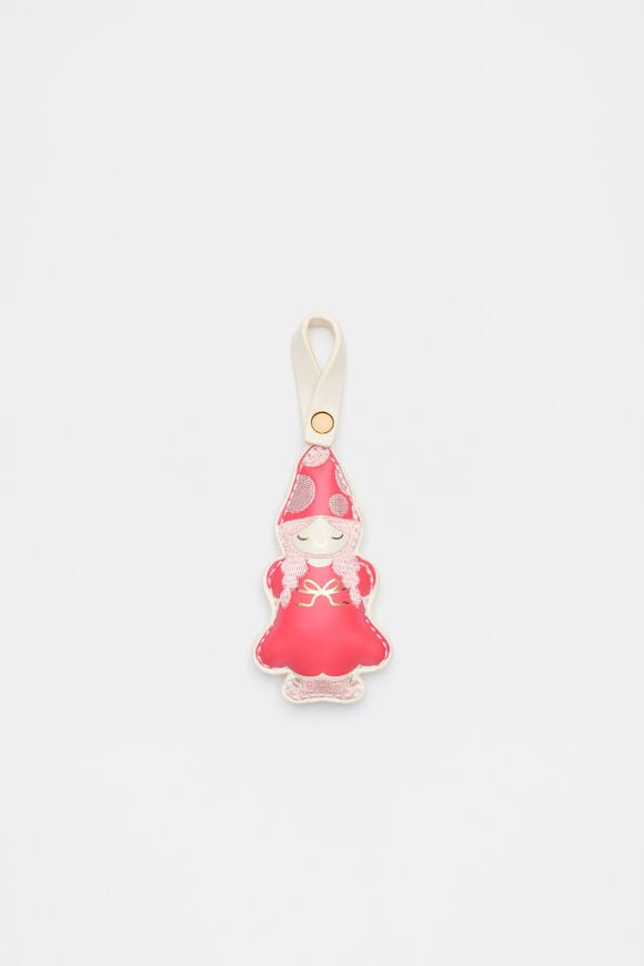 Gnome Bag Charm  Multi  hi-res