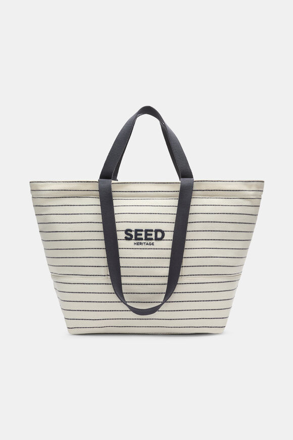 Seed Overnight Tote  Twilight Blue  hi-res