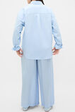 Cotton Relaxed Shirt  Arctic Blue  hi-res