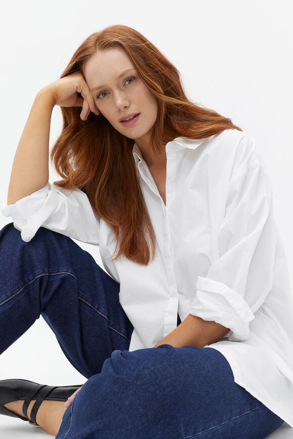 Poplin Classic Shirt  Whisper White  hi-res