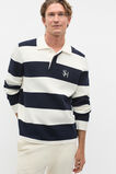 Heritage Knit Rugby  Twilight Blue  hi-res