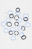 Hair Tie Set  Cornflower Blue  hi-res