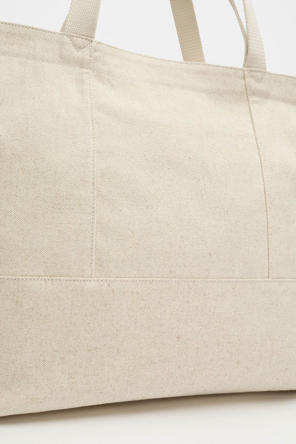 Seed Overnight Tote  Natural