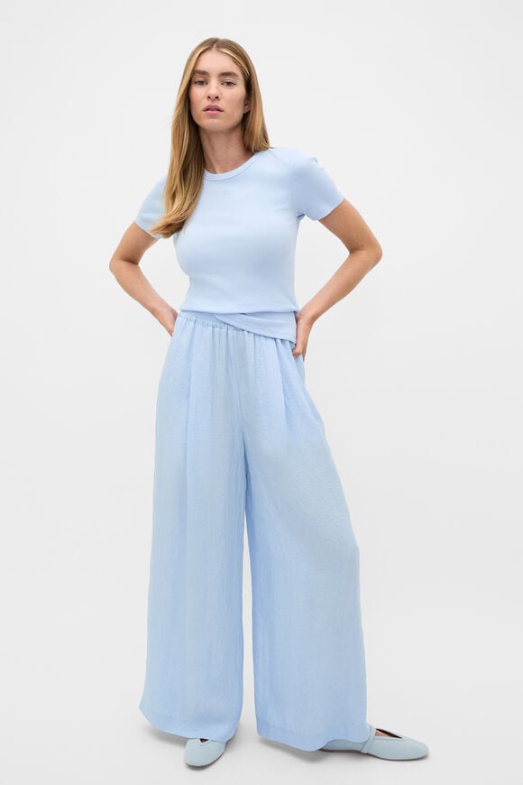 Heritage Rib Tee  Arctic Blue  hi-res