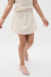 Crepe Knit Skirt  Classic Cream  hi-res