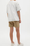Core Oversized Logo Tee  Light Grey Marle  hi-res