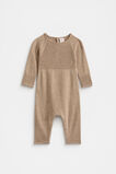 Cable Knit Jumpsuit  Nutmeg Marle  hi-res