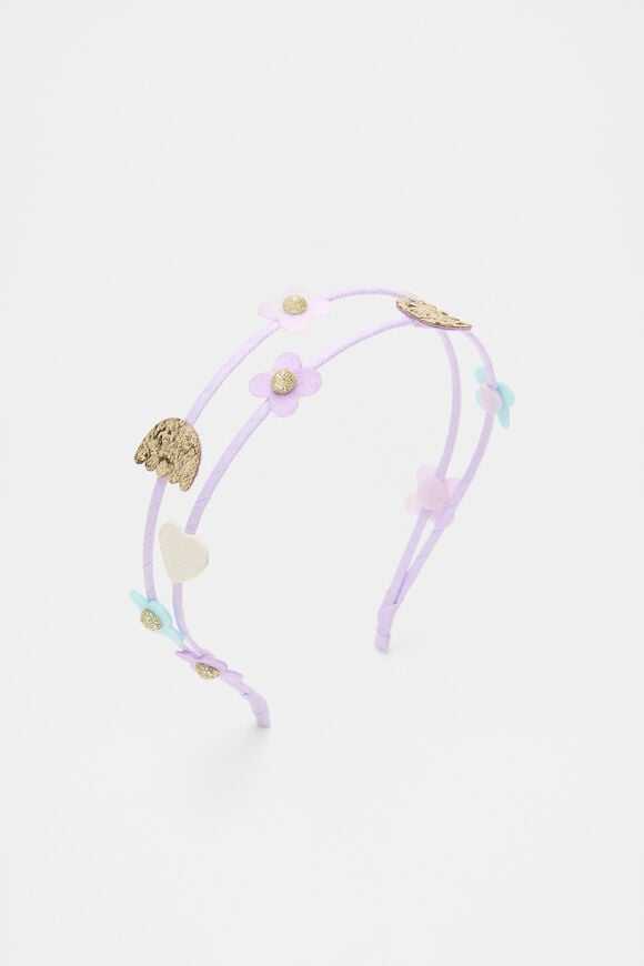 Double Headband  Lavender  hi-res
