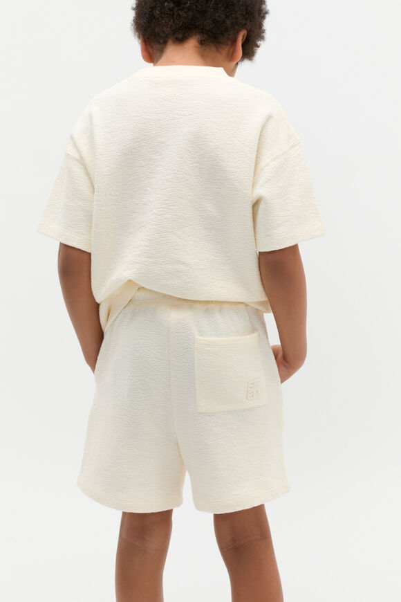Textured Track Short  Vintage Cream  hi-res