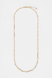 Long Link Necklace  Gold  hi-res