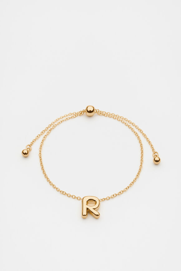 Bubble Letter Bracelet  R  hi-res