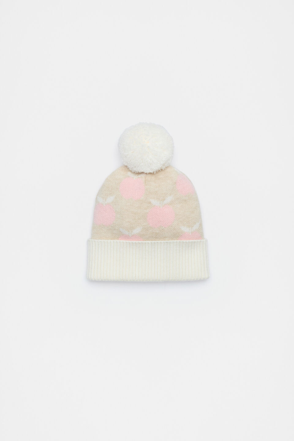 Mini Apple Beanie  Oat Marle