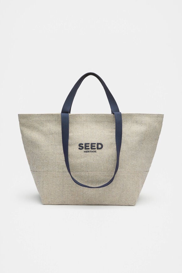 Seed Overnight Tote  Twilight Blue  hi-res