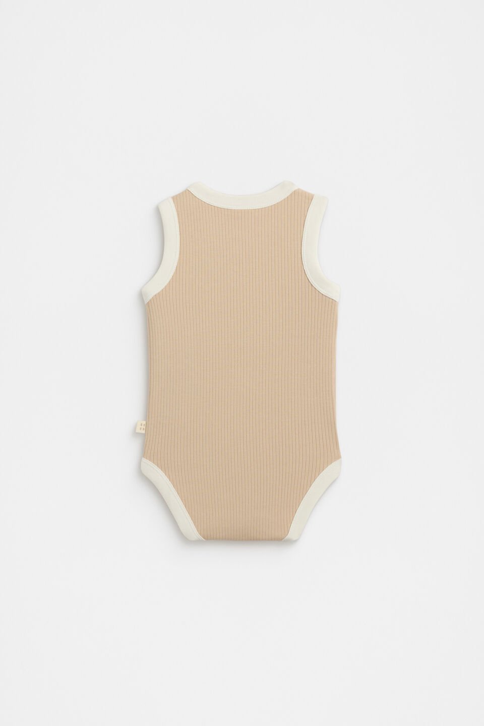 Lemon Tank Bodysuit  Ecru