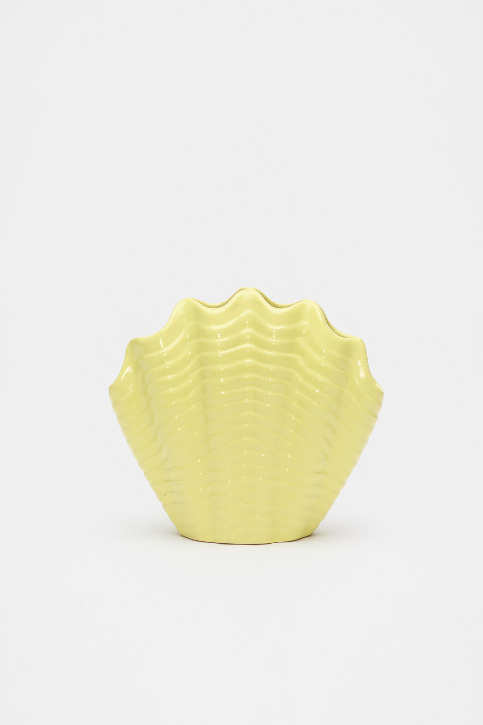 Shell Vase  Lemongrass