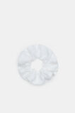 Linen Scrunchie  White  hi-res