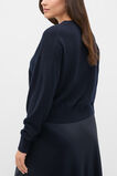 Australian Merino Relaxed Cardigan  Twilight Blue  hi-res
