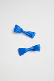 Grosgrain Bow Duck Clip  Royal Blue  hi-res