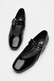 Buckle Ballet Flat  Black  hi-res