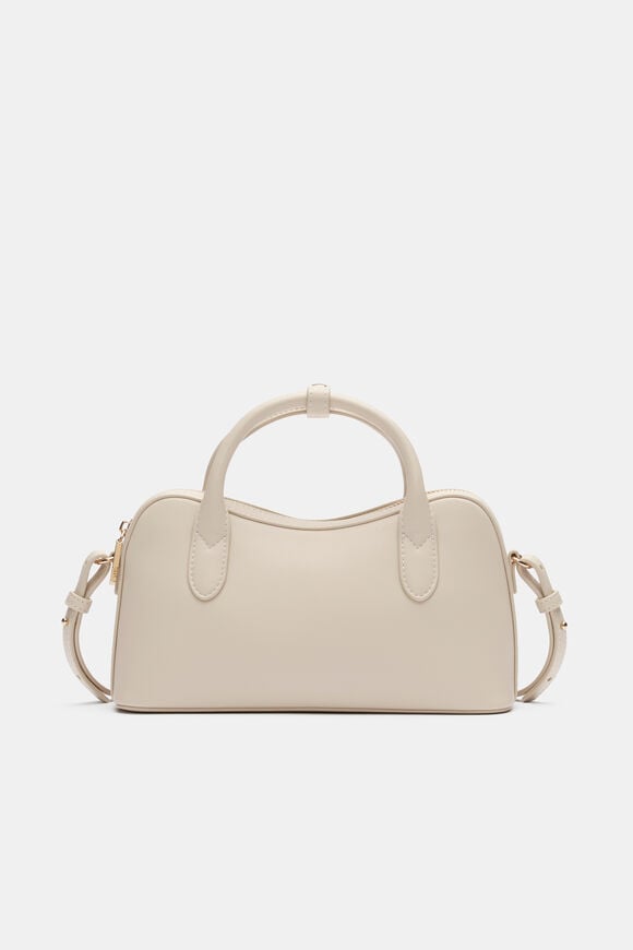 Curved Mini Crossbody Bag  Oat  hi-res