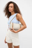 Textured Stripe Shoulder Bag  Natural  hi-res