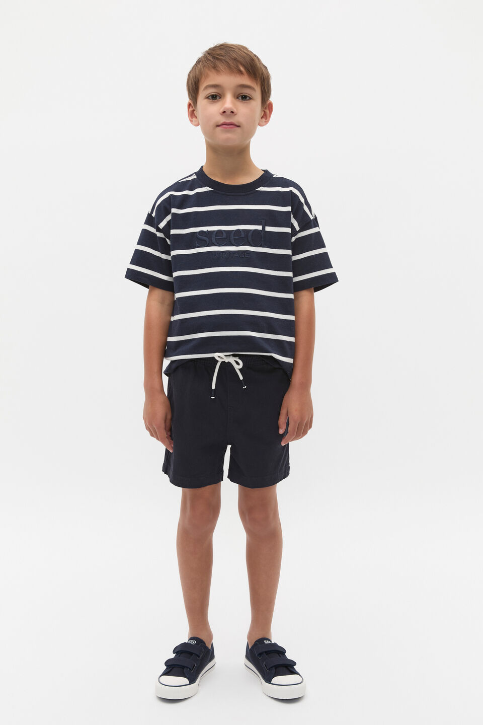 Core Logo Short  Midnight Blue