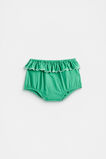Scallop Trim Bloomer  Deep Emerald  hi-res