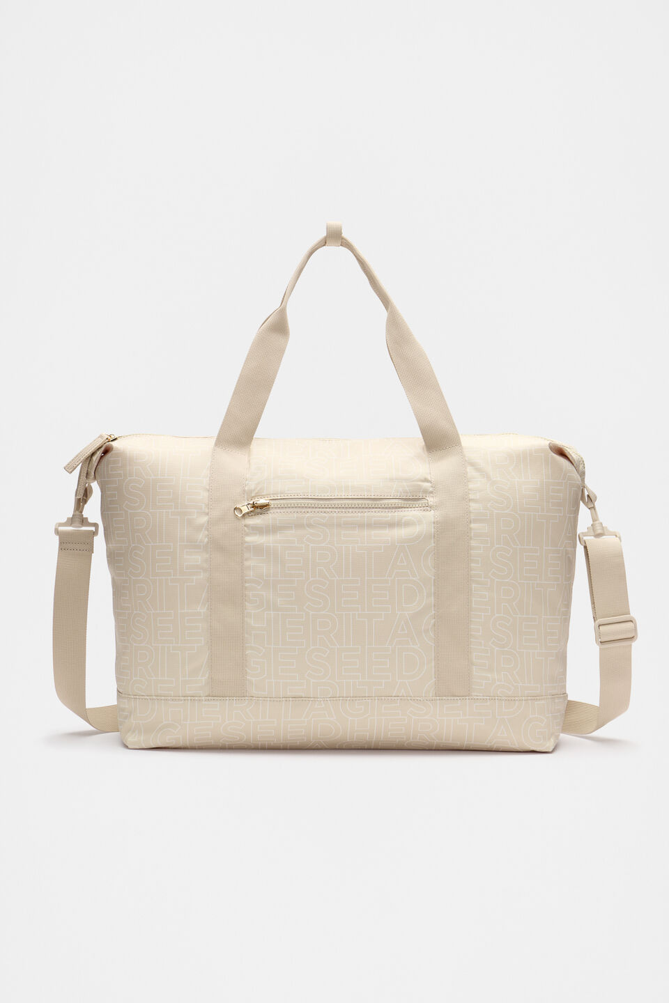 Packable Travel Tote  Latte