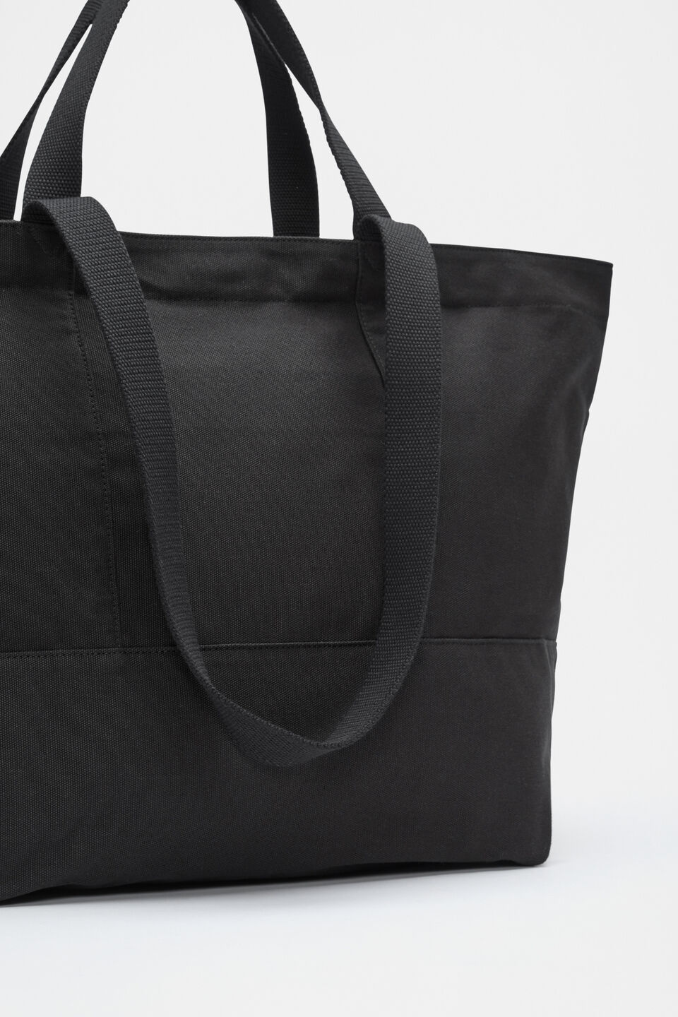 Seed Overnight Tote  Black