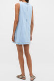 Denim Swing Mini Dress  Glacial Blue Wash  hi-res