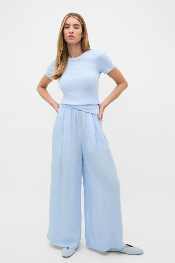 Heritage Rib Tee  Arctic Blue  hi-res