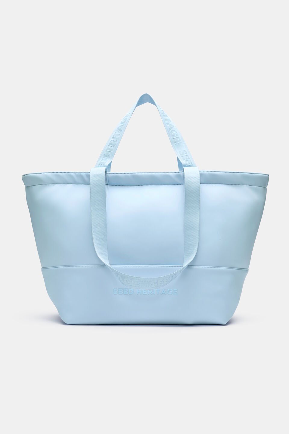 Seed Overnight Tech Tote  Arctic Blue