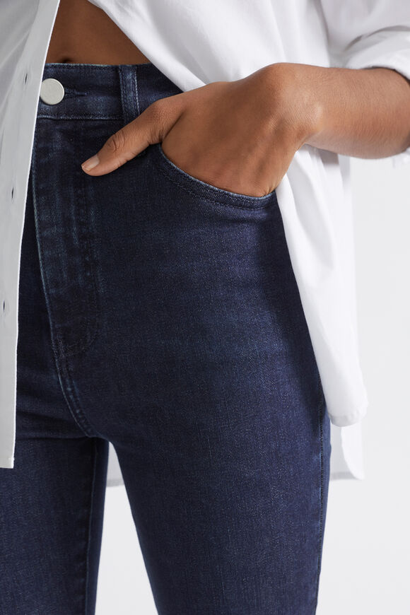 Core High Waist Skinny Jean  Bold Indigo  hi-res