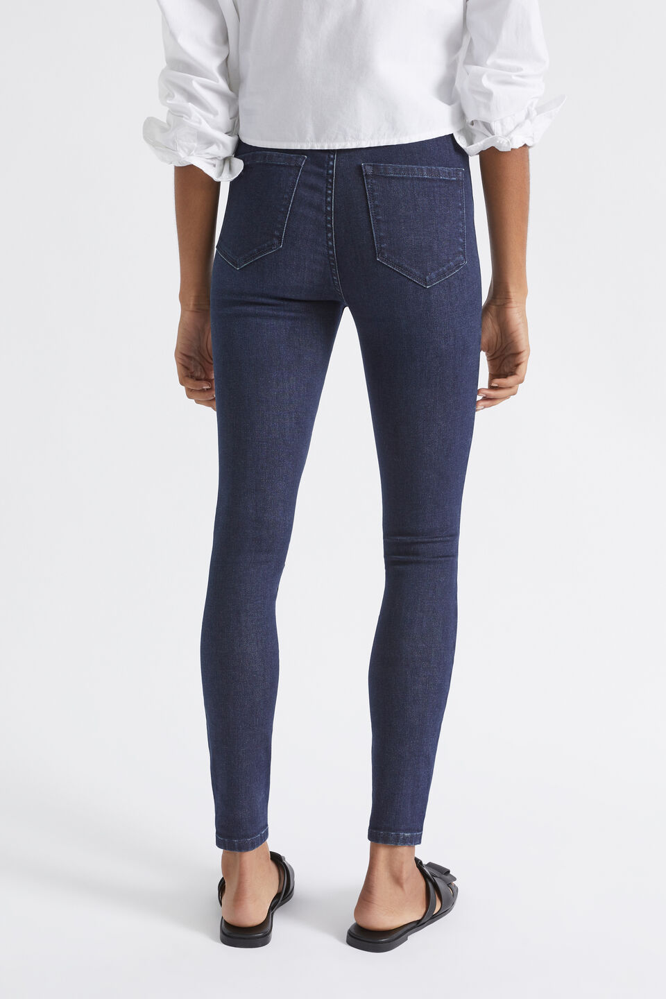 Core High Waist Skinny Jean  Bold Indigo