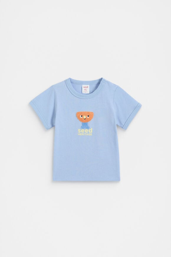 Shapes Retro Tee  Luna Blue  hi-res