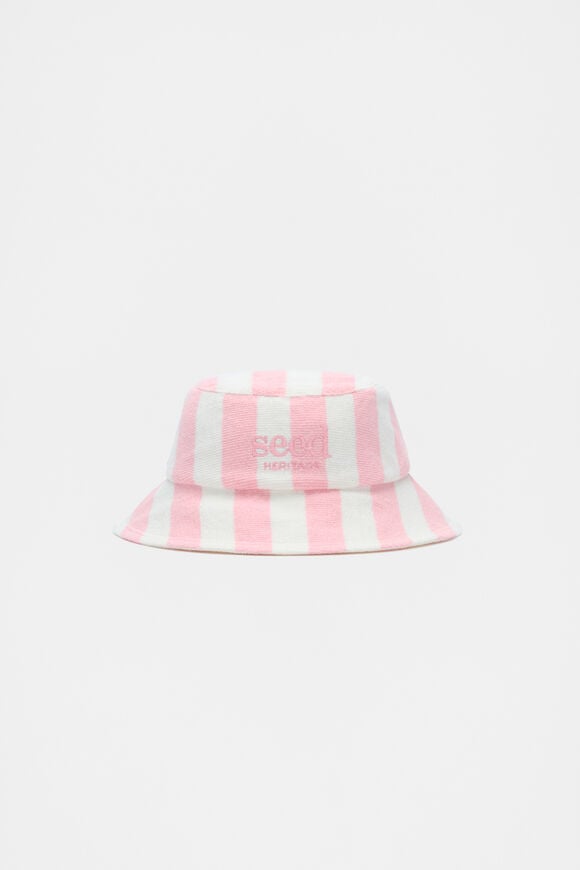 Stripe Logo Hat  Bubblegum  hi-res