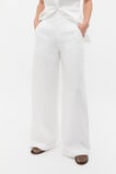 Core Linen Waisted Pant  Whisper White  hi-res