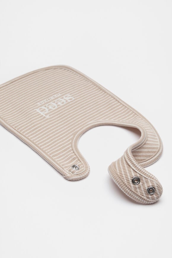 Core Rib Logo Bib  Sand Stripe  hi-res