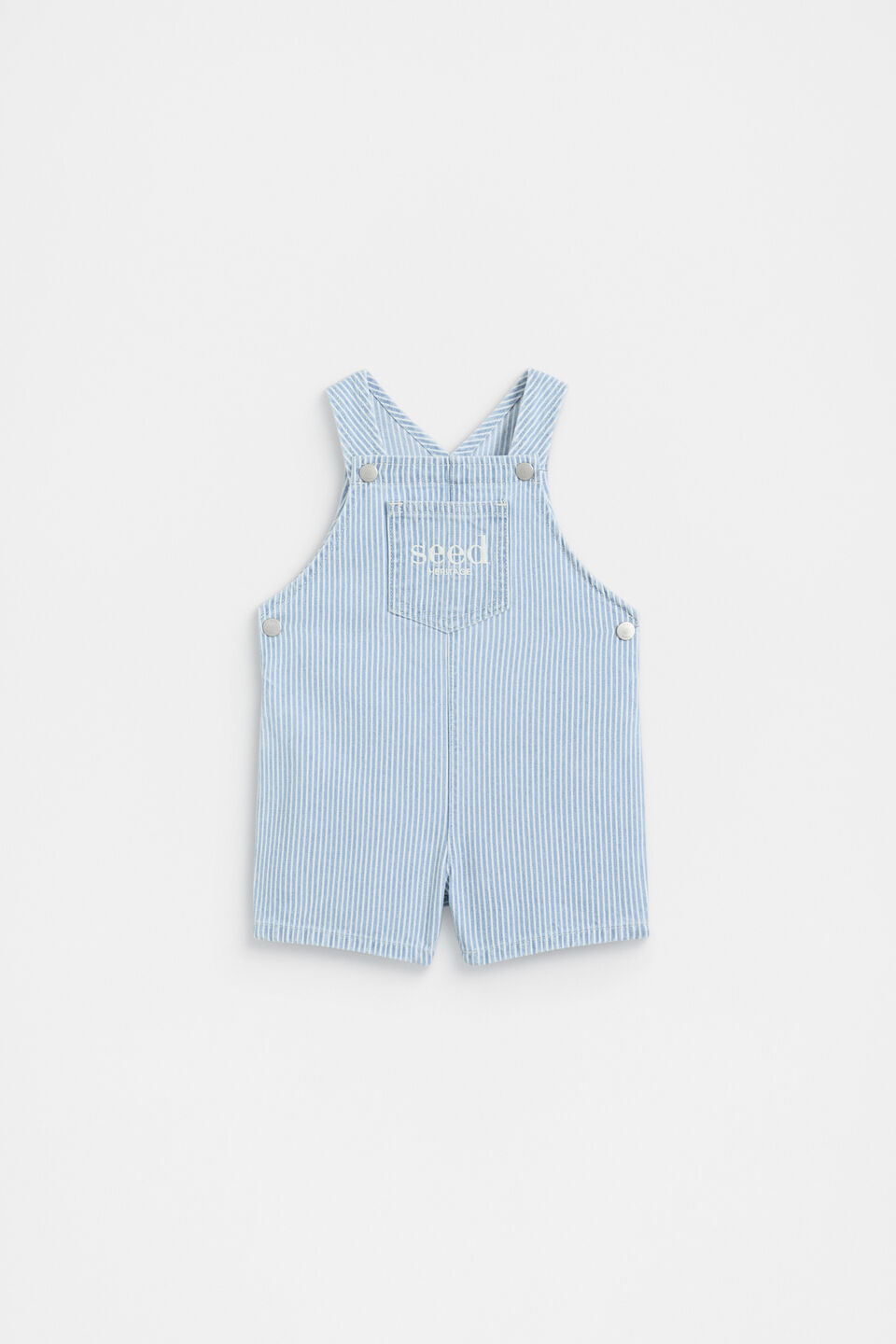 Core Stripe Overall  Denim Stripe