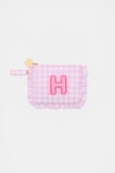 Beaded Initial Purse  H  hi-res