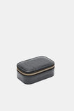 Mini Jewellery Case  Black Croc  hi-res