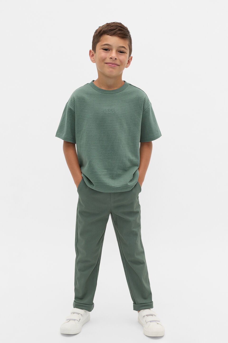 Core Logo Chino  Forest