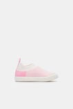 Colourblock Knit Sneaker  Candy Pink Multi  hi-res