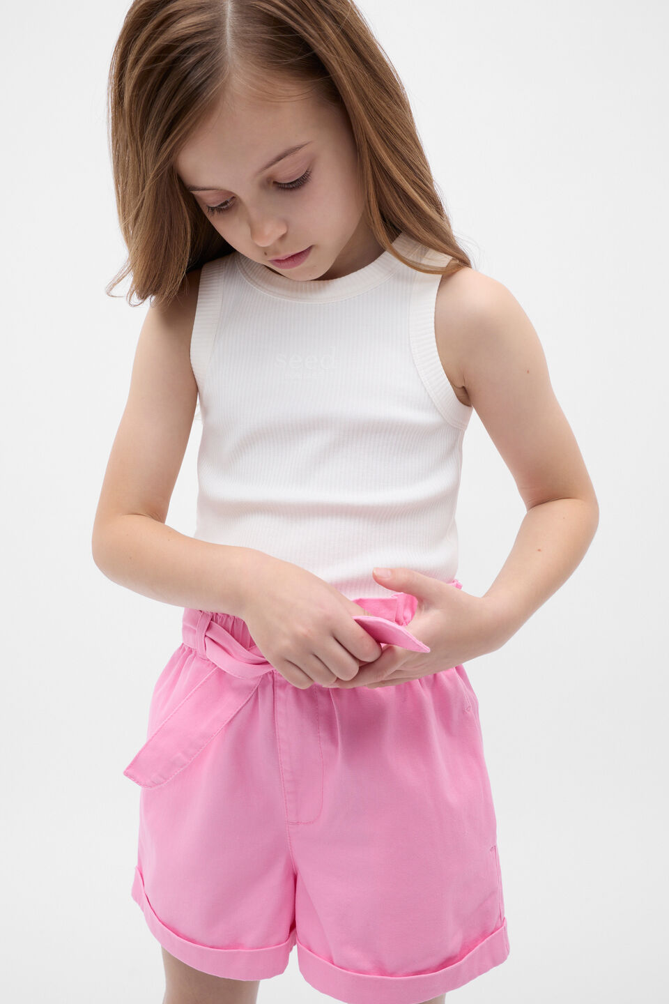 Core Logo Rib Tank  Canvas