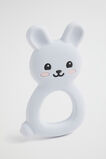 Bunny Teether  Grey  hi-res