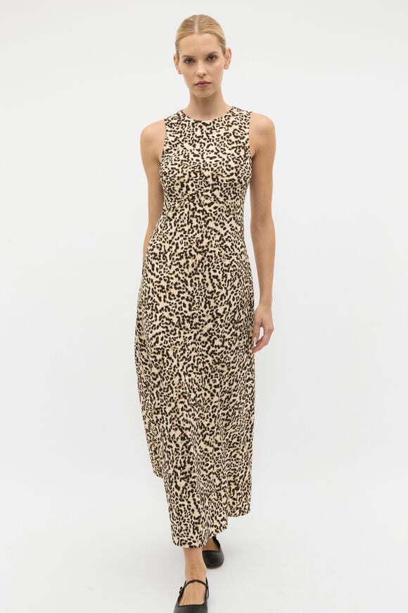 Leopard Slip Dress  Animal Print  hi-res